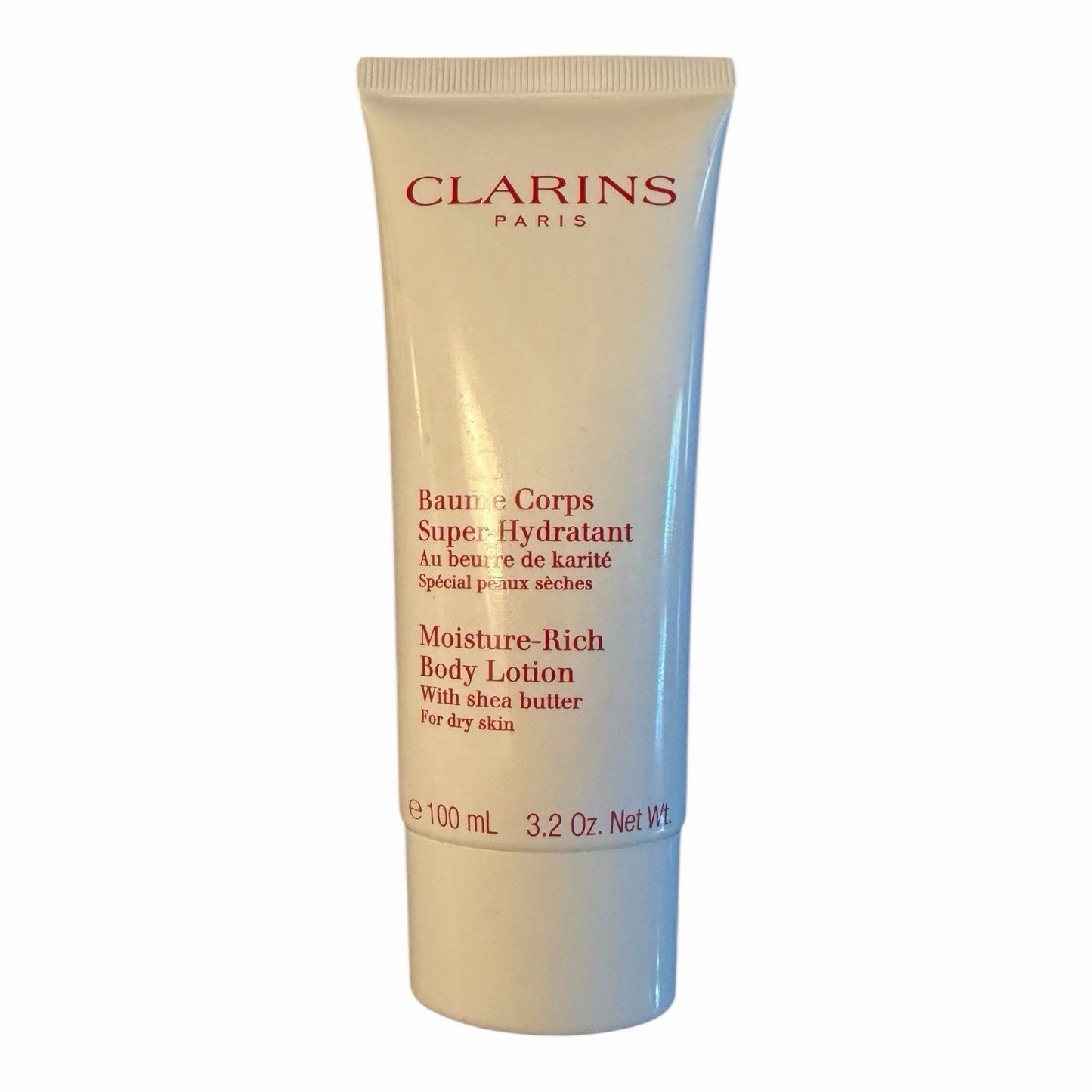 Clarins Moisture-Rich Body Lotion Shea Butter 3.2 oz / 100 ml Dry Skin