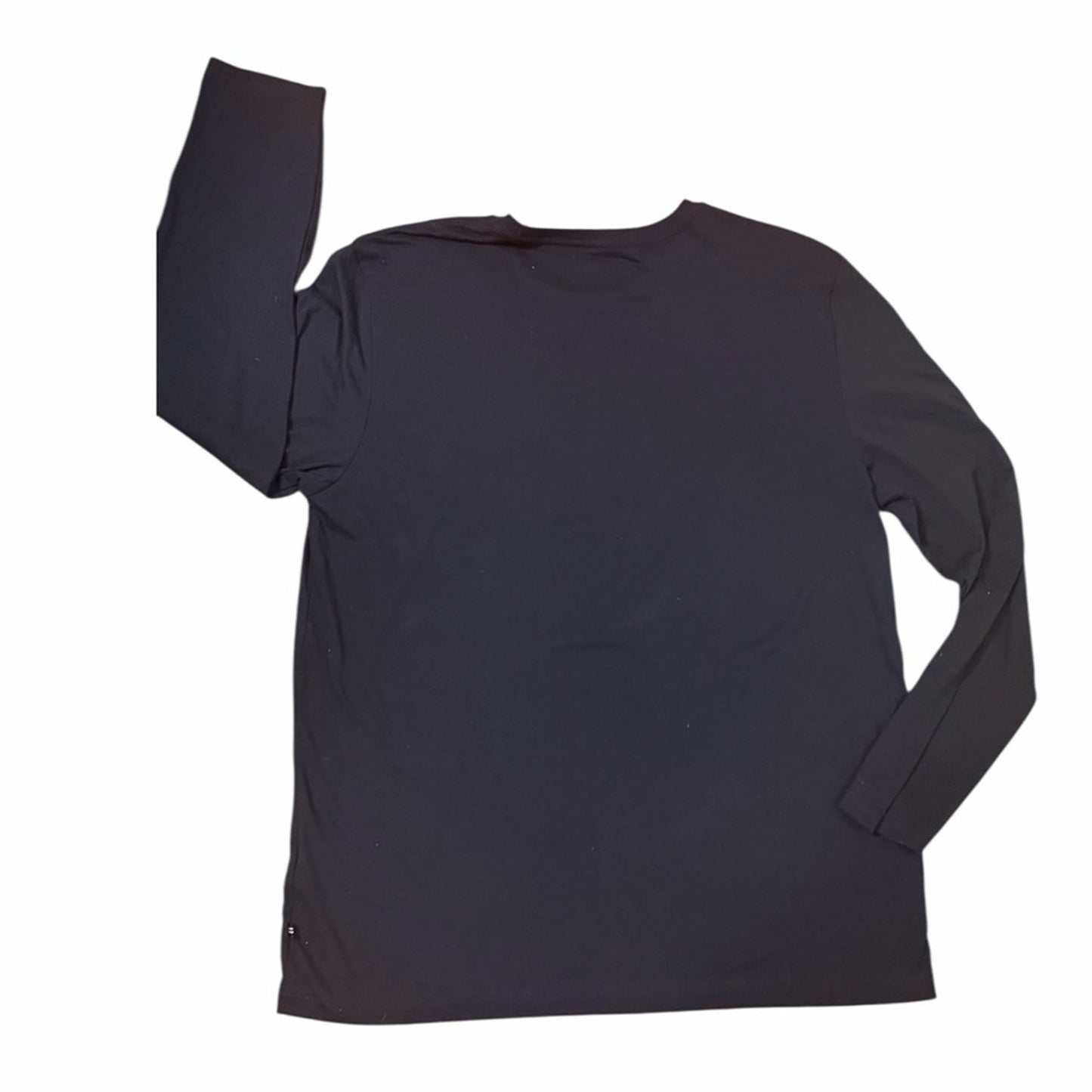 Men's New Nautica XXL Long Sleeve Graphic Tee Navy Blue