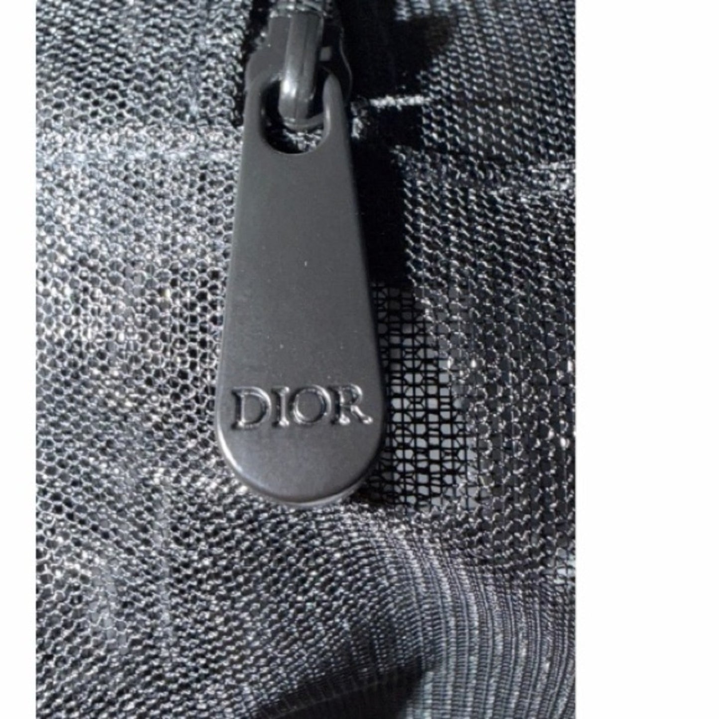 Authentic Dior Tresay Zippered Mesh Cosmetic Pouch | New In Original Box