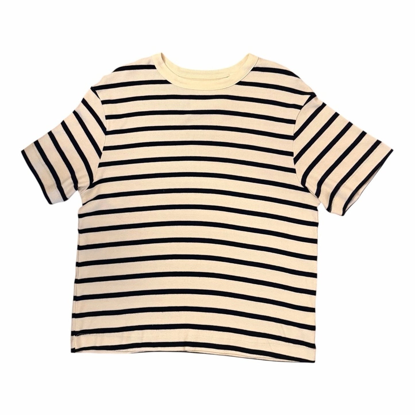 Citizens of Humanity Goldie Tee Stripe M NWT Made USA MSRP $138