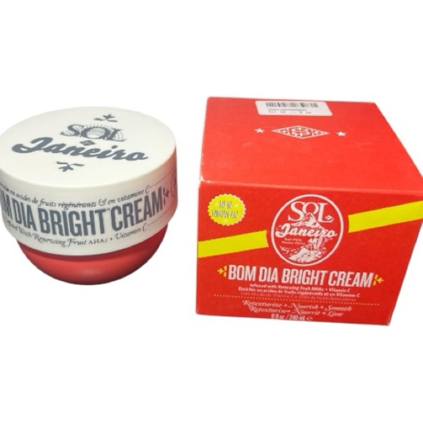Sol de Janeiro BOM DIA Bright Cream Full size 8 oz New In Box CHEIROSA 40 SCENT