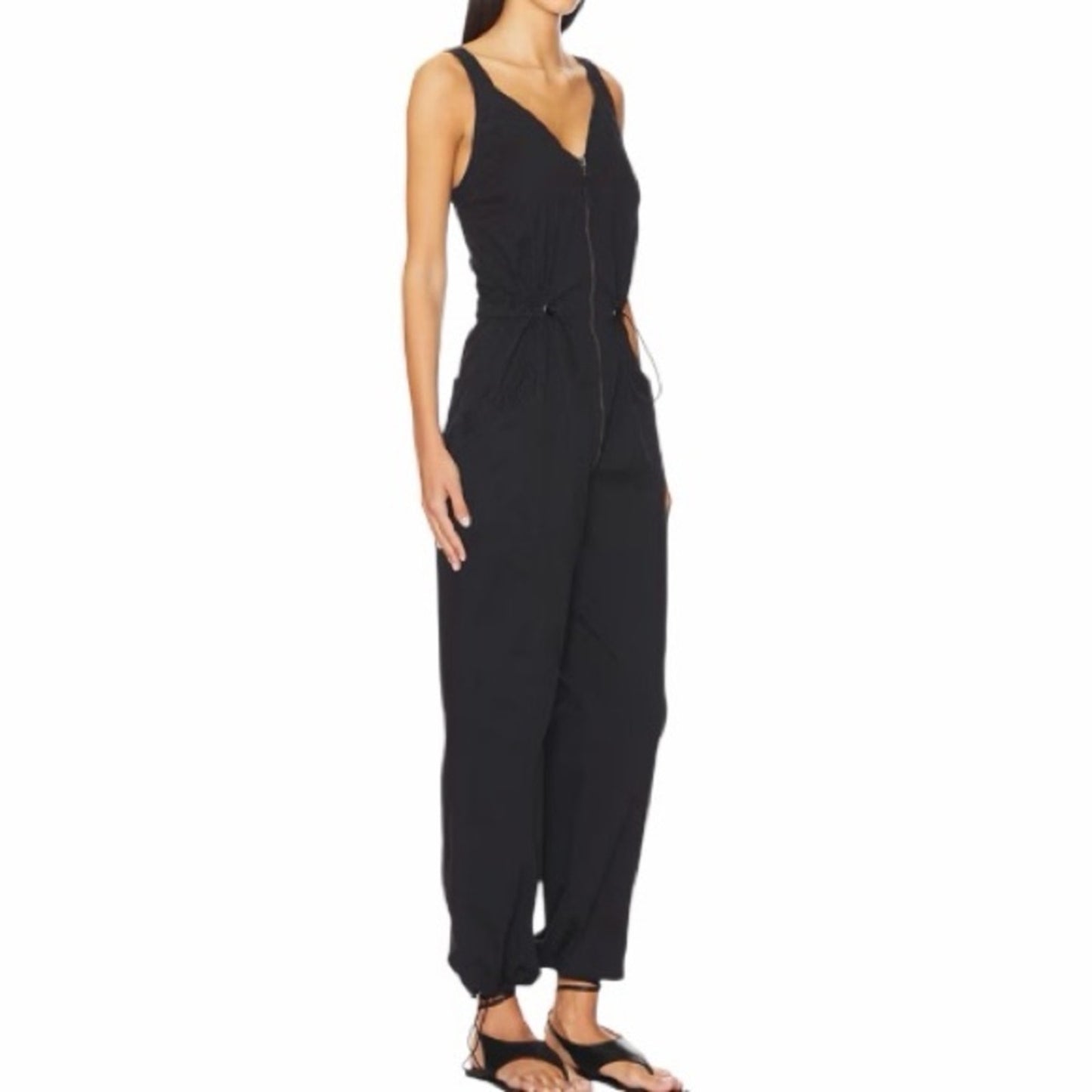Pistola "Viva" Utility Jumpsuit in Black - Size XL