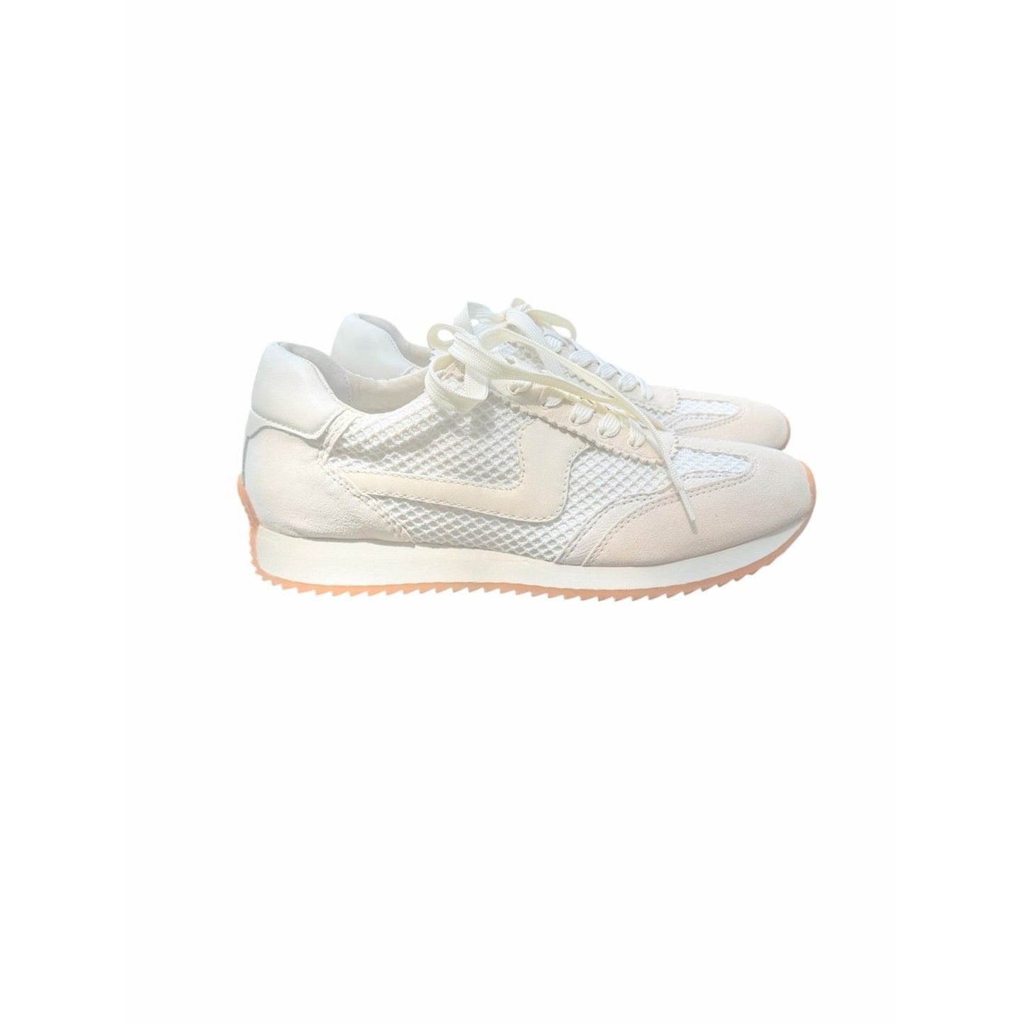 Dolce Vita B.NTCD Mesh Sneakers White Woven Mesh Ivory Women’s Size 10 NIB