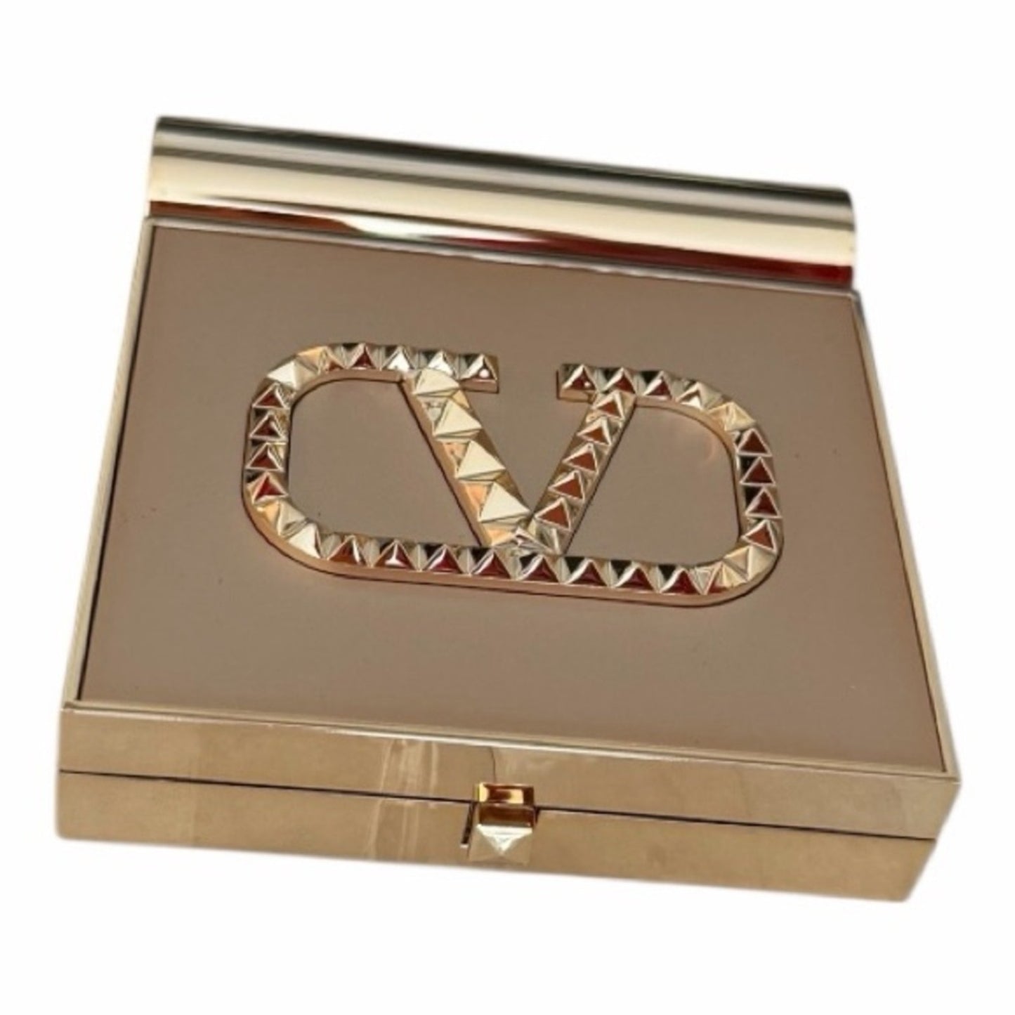 Valentino Gold Compact With Highlighter Put A Spike In It - Eyes To Cheek NIB