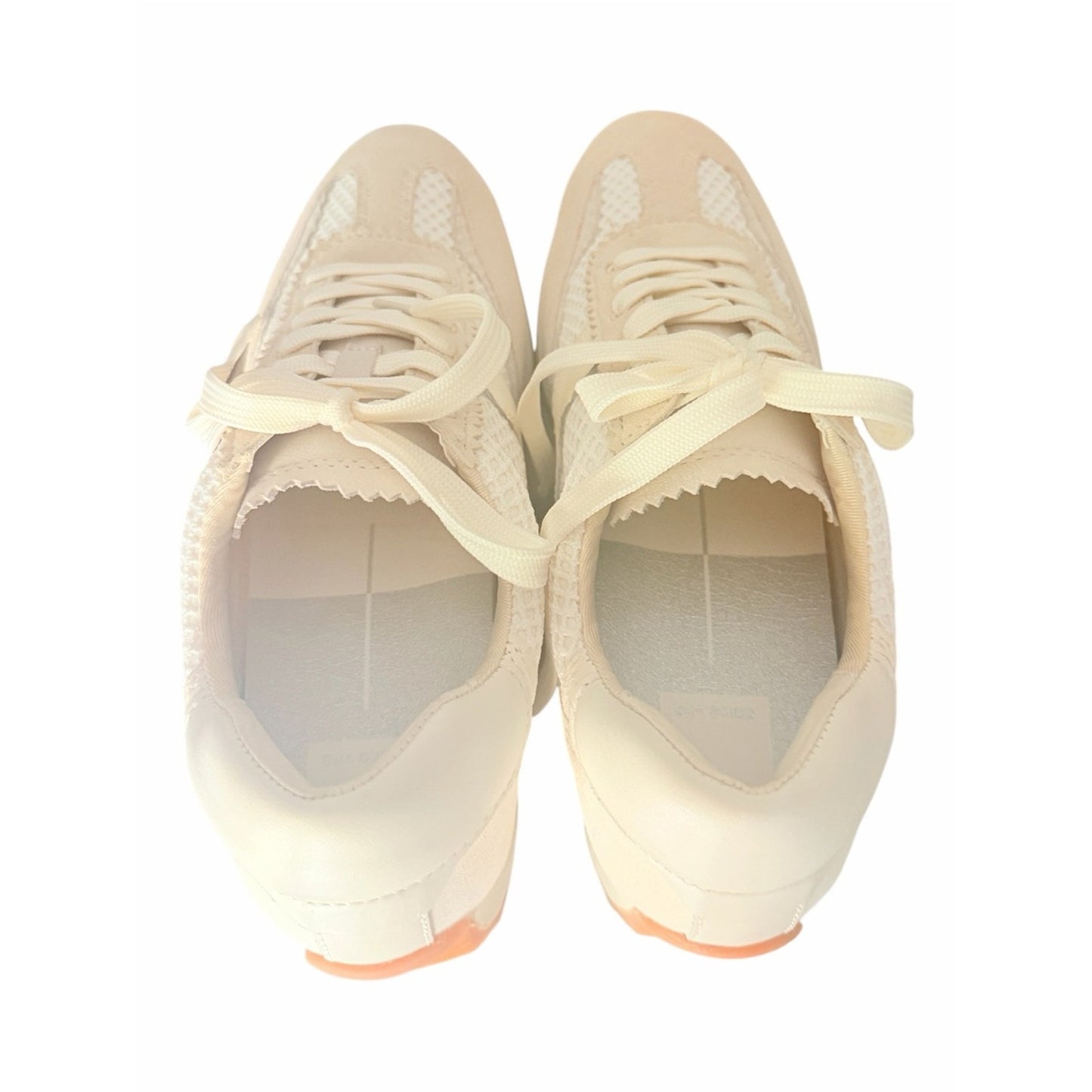 Dolce Vita B.NTCD Mesh Sneakers White Woven Mesh Ivory Women’s Size 10 NIB