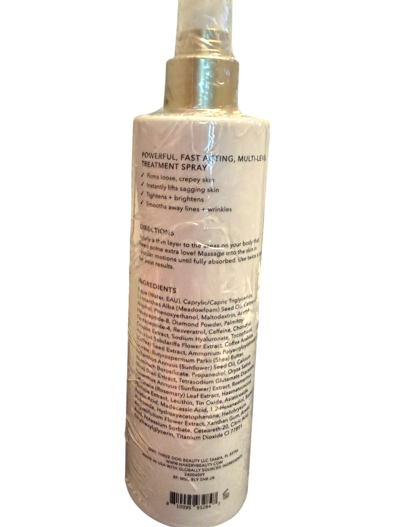 Nakery Beauty Lift-TOX SkinFirm Body Lifting Treatment 8.45 oz Sealed