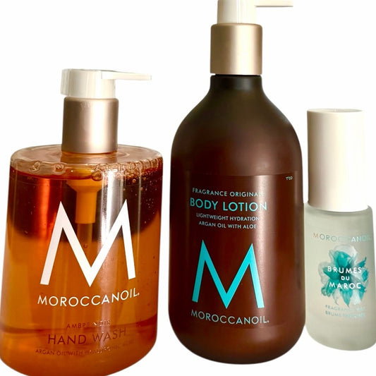 Moroccanoil Signature Scent Set NEW | Body Lotion, Hand Wash & Fragrance Mist