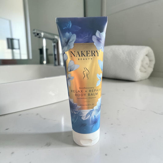 NAKERY Beauty SkinRecovery Relax + Repair Body Balm 8.45 oz Sealed Melatonin Magnesium