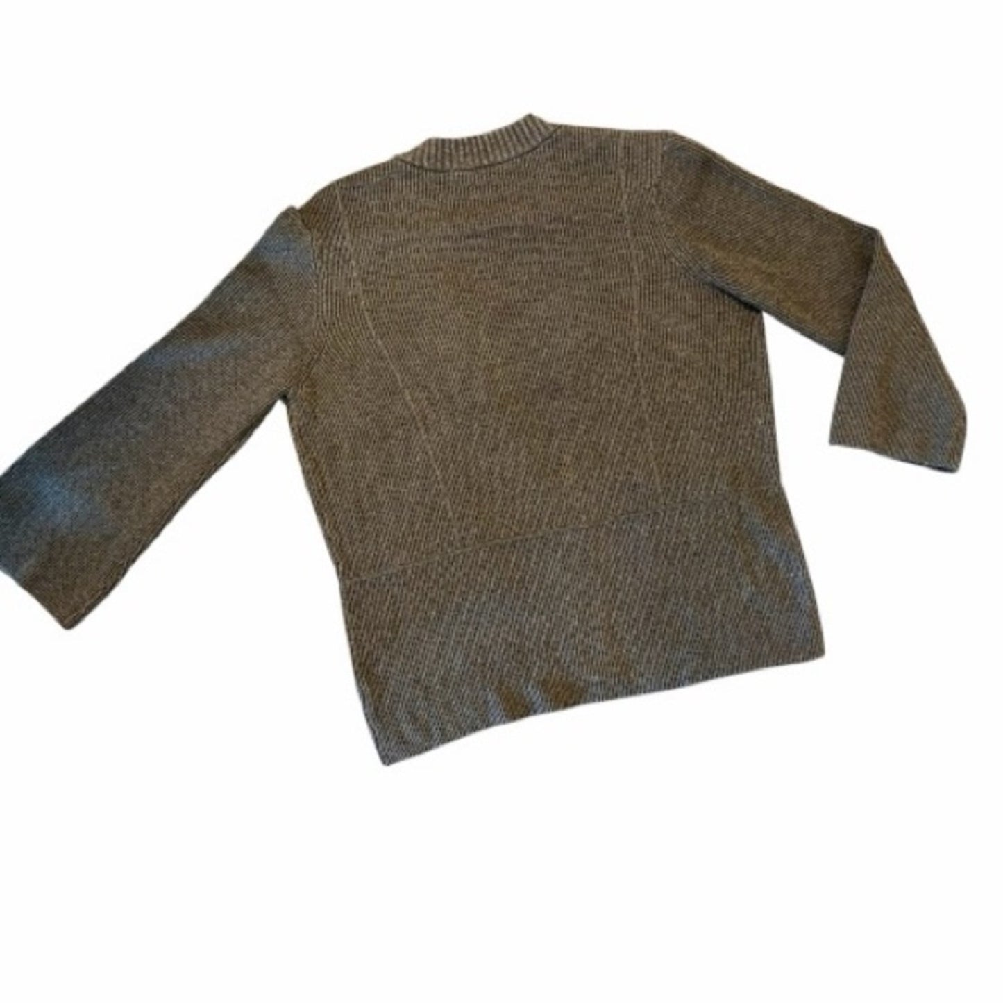 Carlisle Collection V-Neck - 1/2 Zip Gray Cardigan
Bell Sleeves NWT Size XLarge