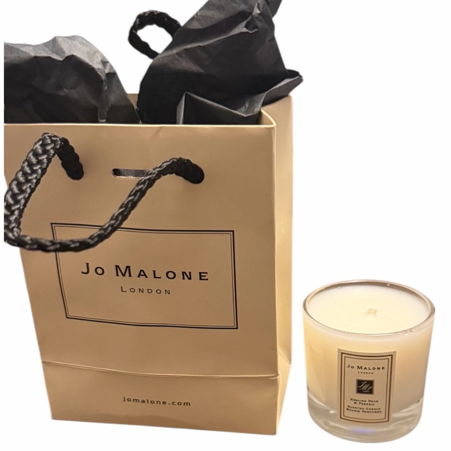 Jo Malone London English Pear & Freesia Mini Candle NEW w/ Gift Bag