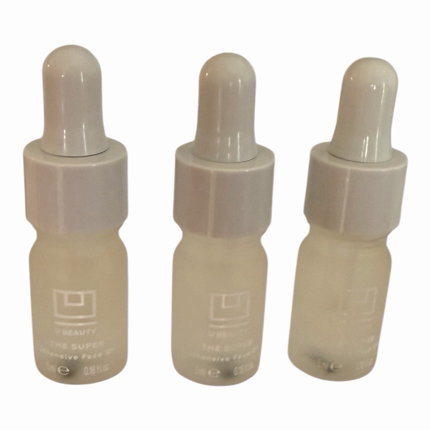 Bundle of 3 U Beauty The Super Intensive Face Oil 5ml Deluxe Mini – New in Box