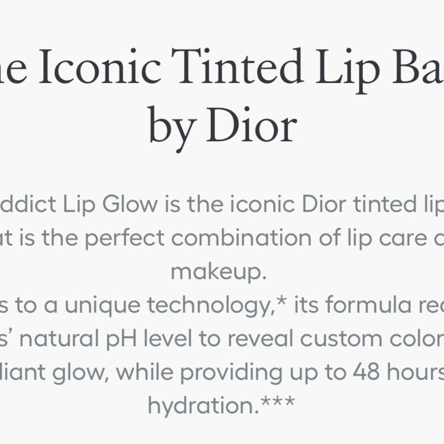 Dior Addict Lip Glow No. 000 Universal Clear With Cool Undertone  New WOB