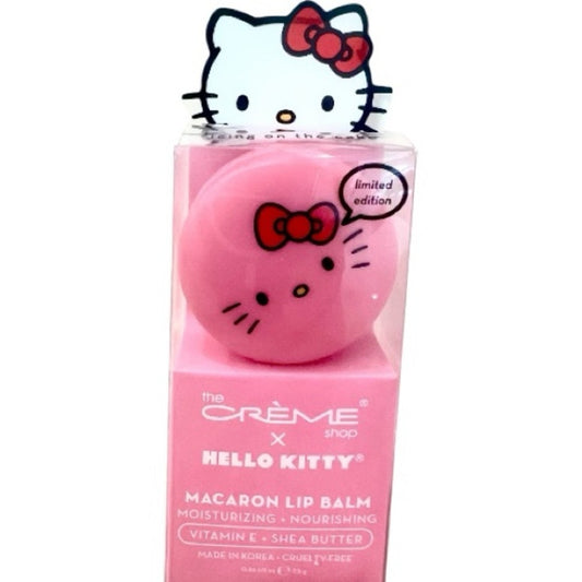 Hello Kitty Macaron Lip Balm Limited Edition 
The CREME Shop “Icing On The Cake”