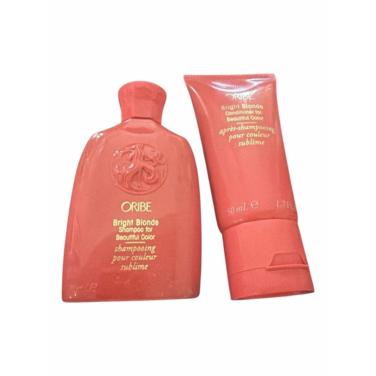 Oribe Bright Blonde Travel Duo Set - 2.5oz Shampoo & 1.7oz Conditioner NWT