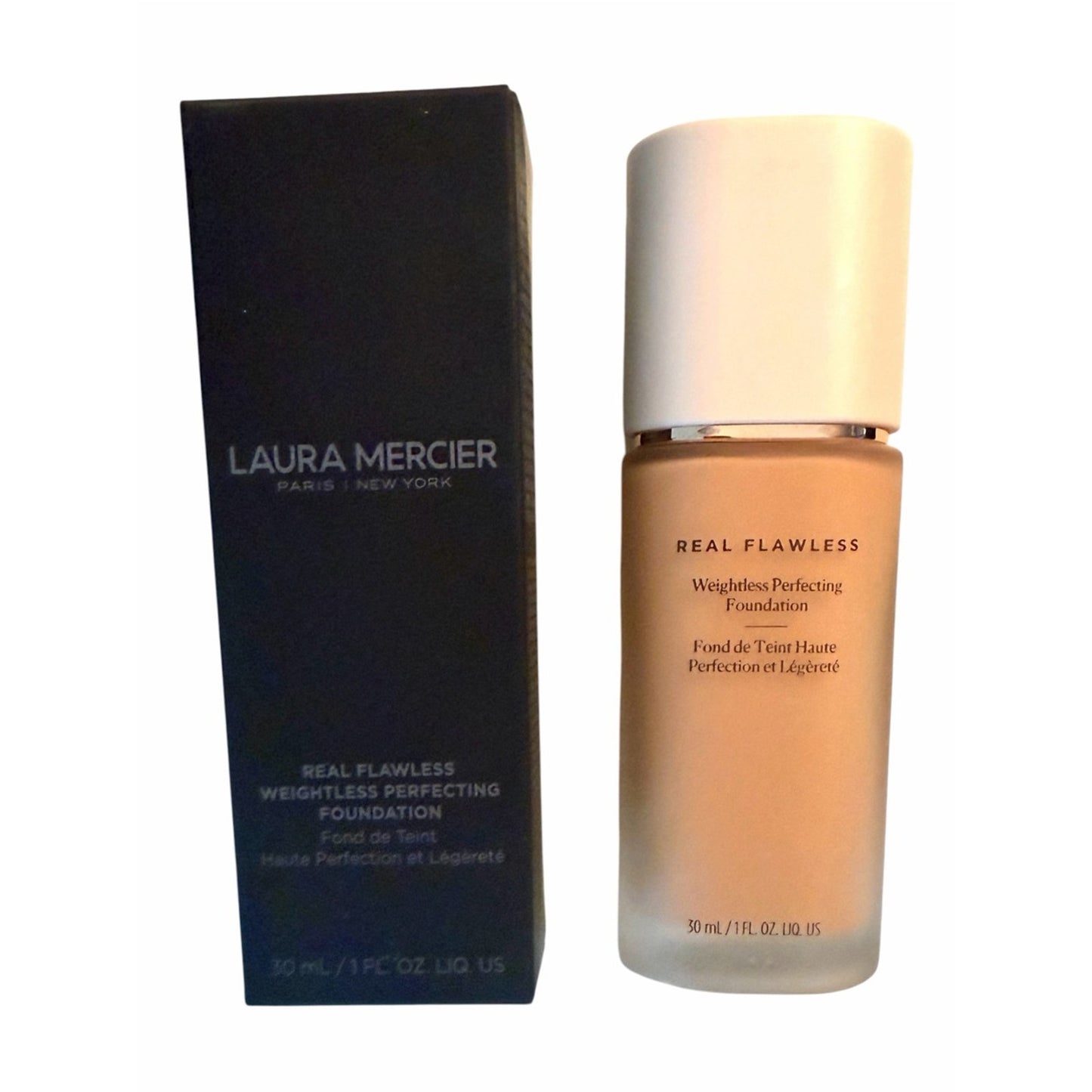 Laura Mercier Real Flawless Weightless Foundation 2C1 Ecru NIB Full Size