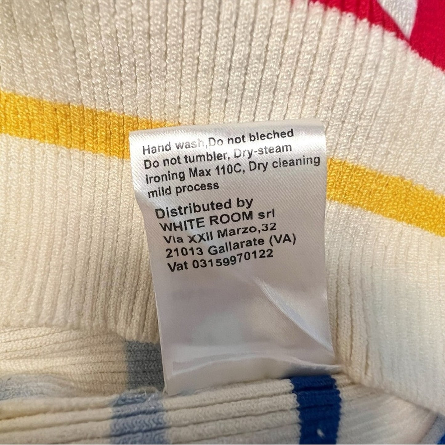 Joshua’s Smiley Premium Crew Neck Striped Women’s Sweater Size XL New