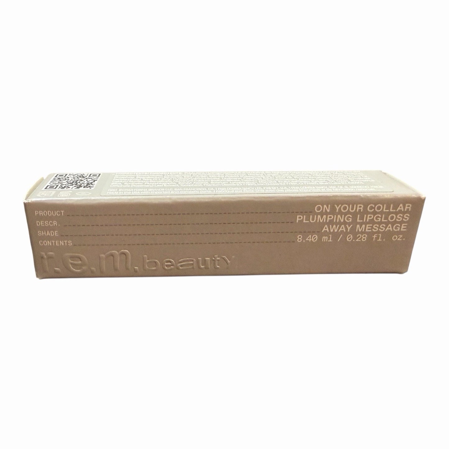 REM Beauty By Ariana Grande On Your Collar Lip gloss New In box In Away Message