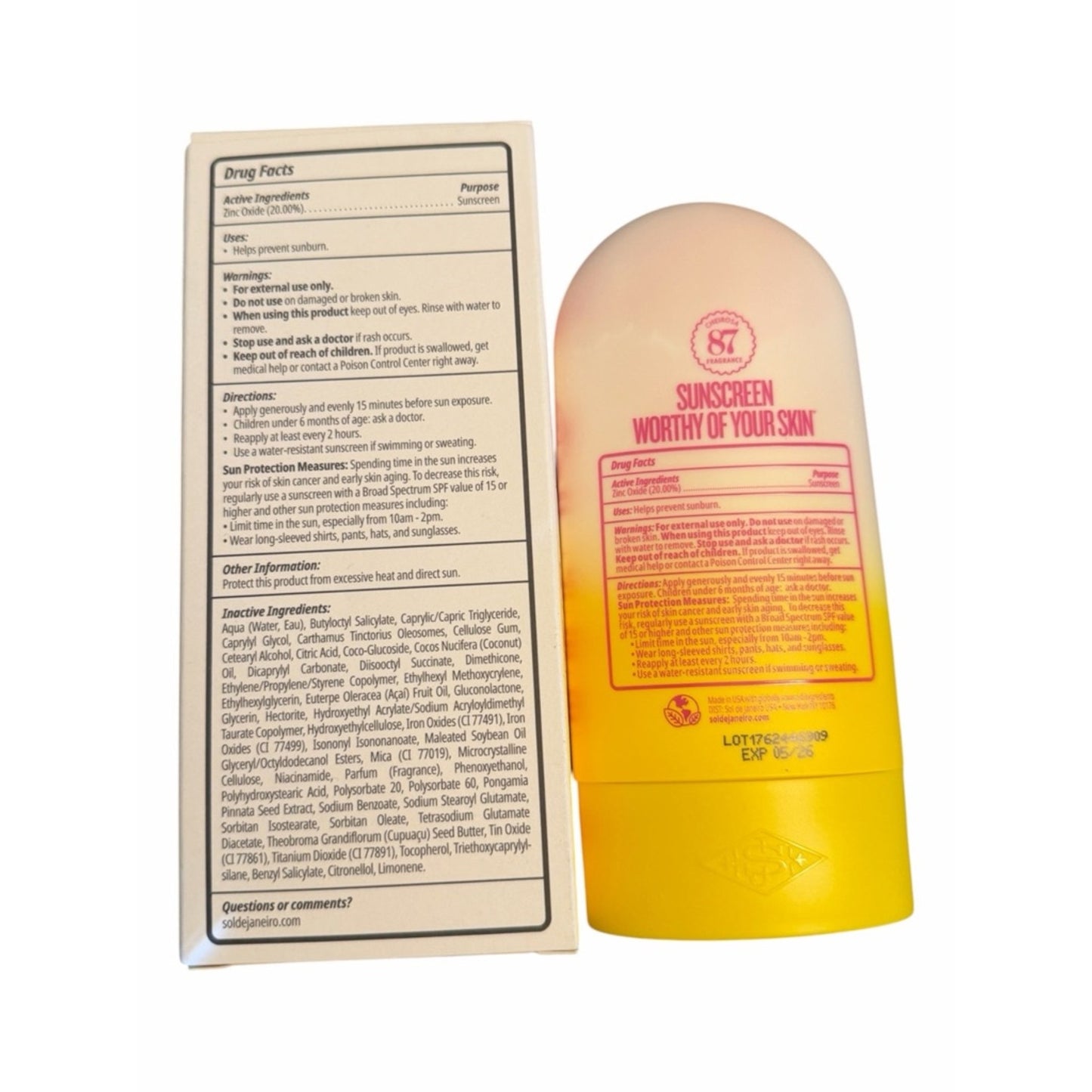 Sol de Janeiro Bum Bum Cream + Rio Radiance SPF 50 Set