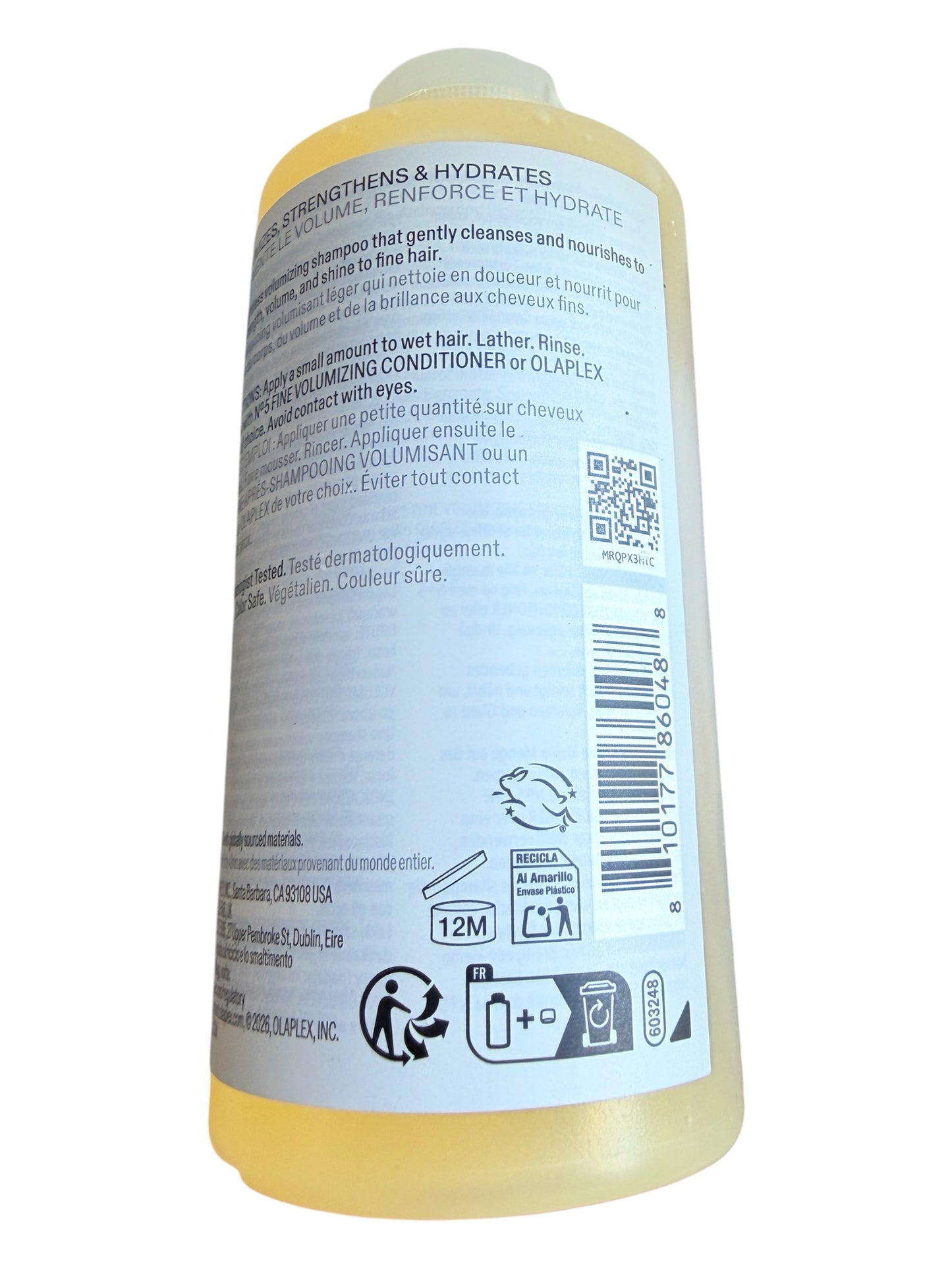 OLAPLEX No.4FINE Bond Maintenance Volumizing Shampoo 8.5 oz 2-Pack NEW