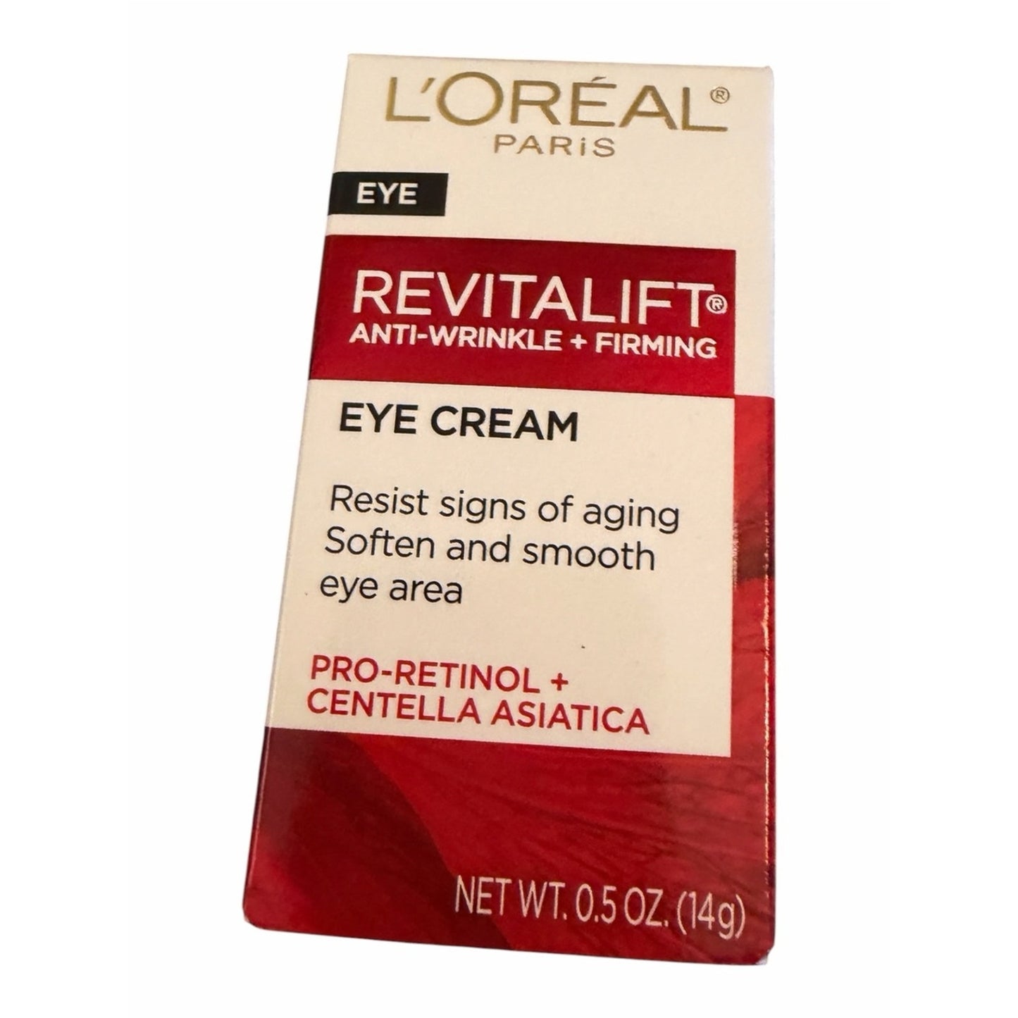 2 L’Oreal Revitalift Anti-Wrinkle Firming Eye Cream Two 0.5 oz items New in Box