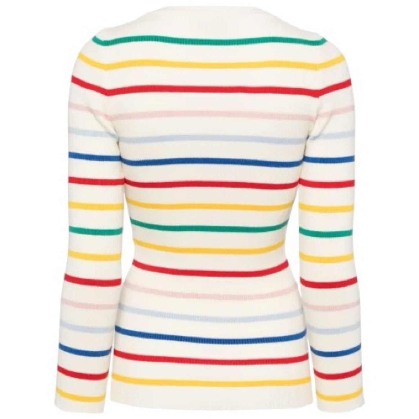 Joshua’s Smiley Premium Crew Neck Striped Women’s Sweater Size XL New