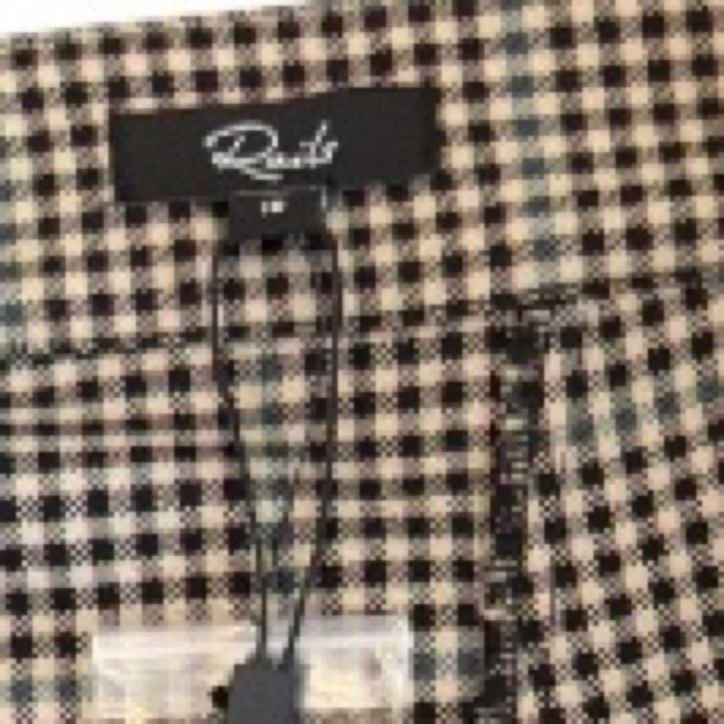 Rails Adriana Wrap Mini Skirt Size 10 Brown Beige Teal Plaid NWT