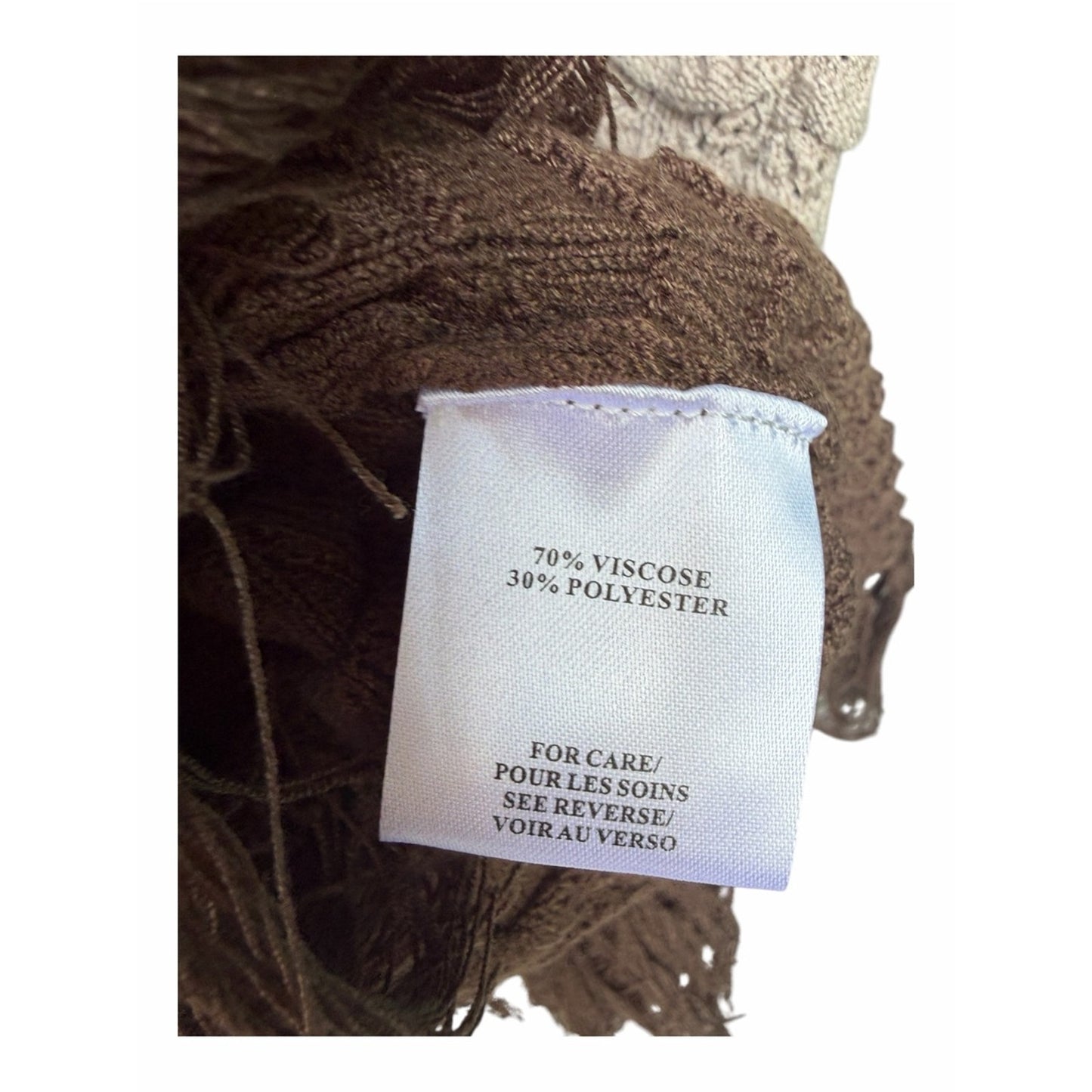 Torn by Ronny Kobo Sand & Cocoa Fringe Knit Dress Medium NWT Coastal Luxury
