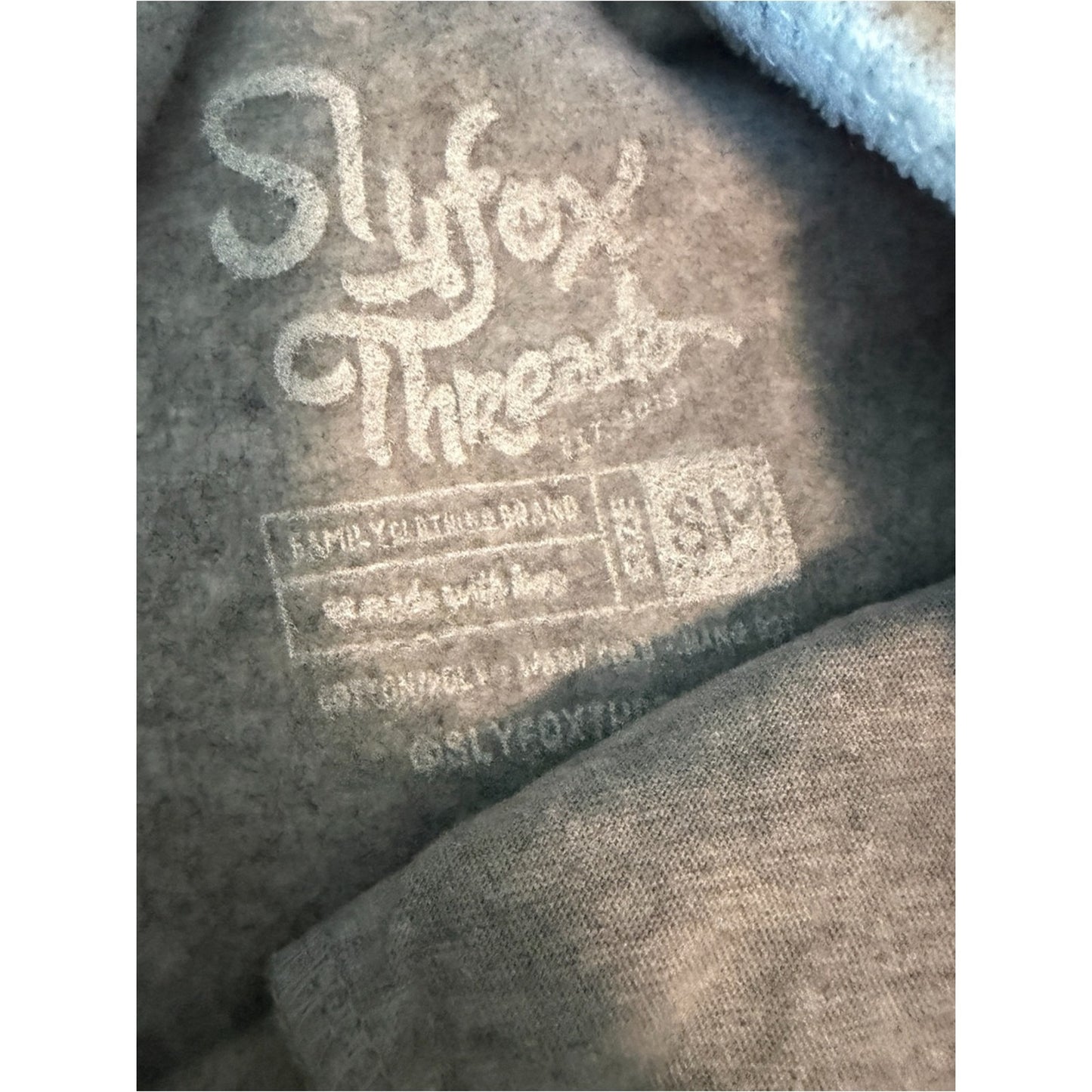 NWOT Stylefox Threads “It’s Giving  Mom” Gray Lounge Sweat Shorts Small