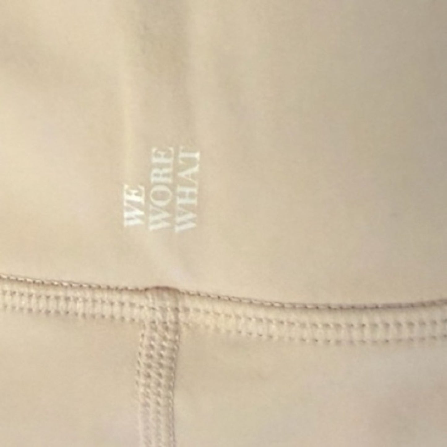 We Wore What Ruched V-Waist Leggings in Ballerina Slipper NWT Size XL