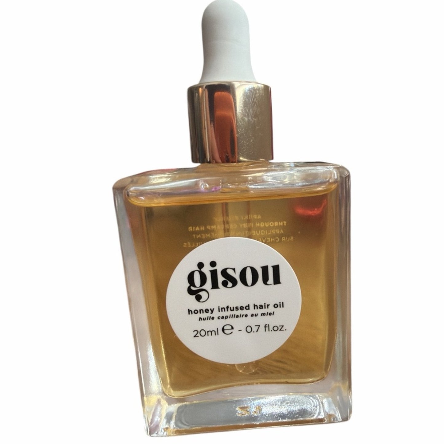 Gisou Honey Infused Hair Oil 20ml NEW | Travel Size Luxury Hair Serum