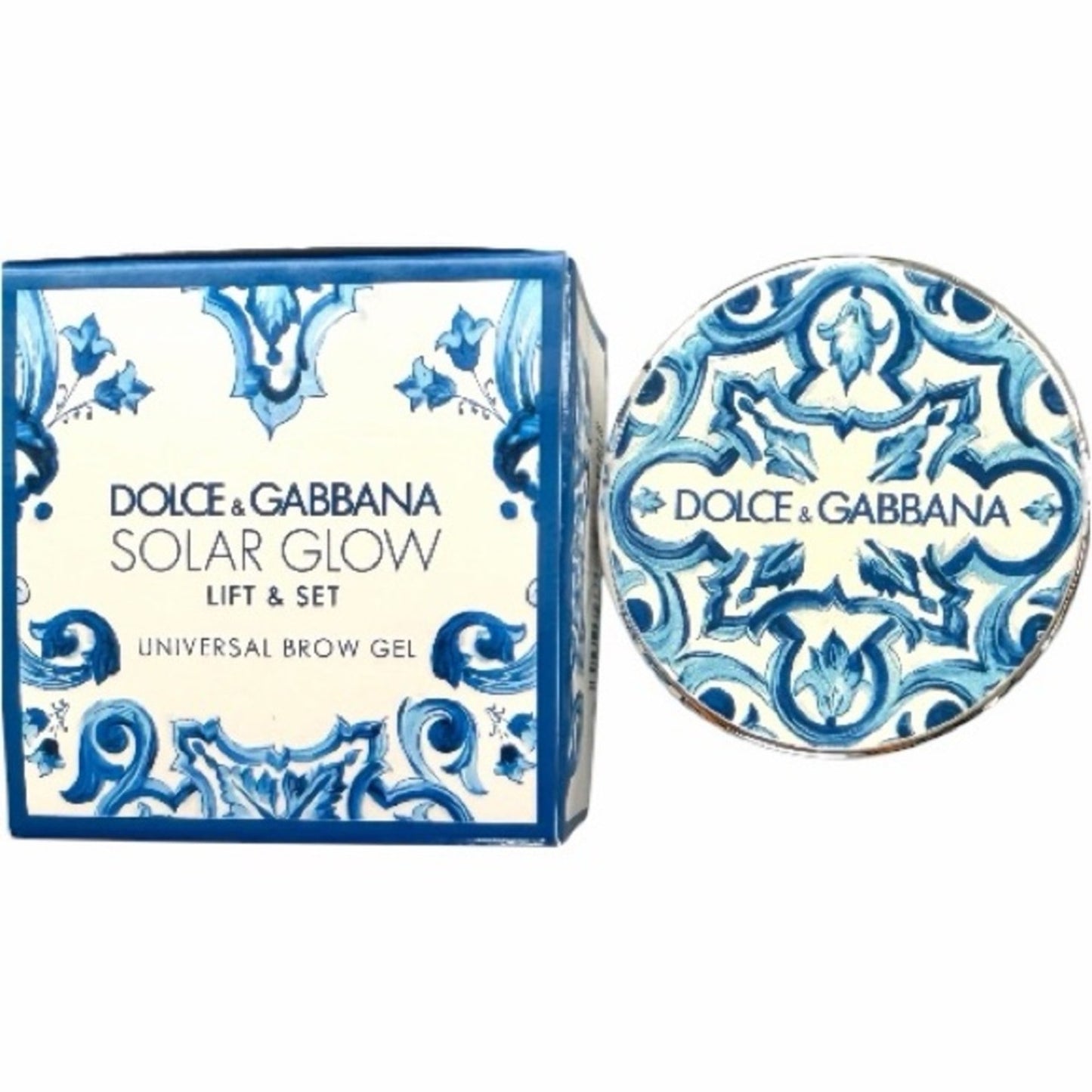Dolce & Gabbana SOLAR GLOW LIFT & BROW GEL W/Collectable Jar NWB