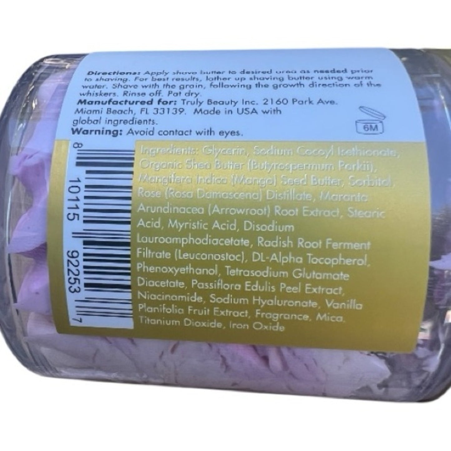 TRULY Glazed Donut Luxury Shave Butter
New - Sealed -Scent Vanilla Full Size