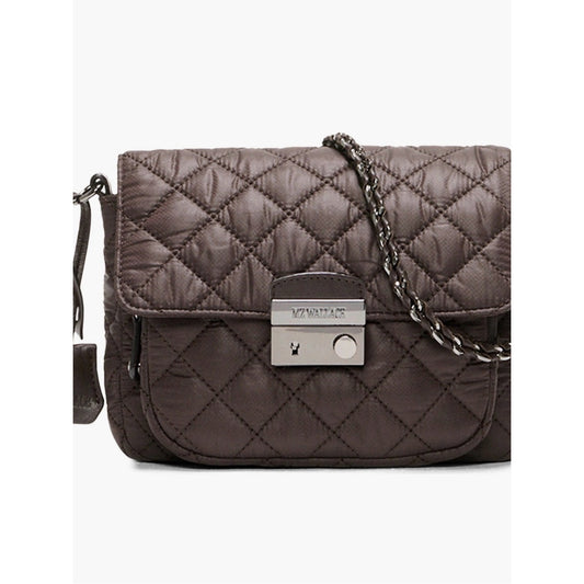 MZ Wallace Small Crosby Lock Crossbody Espresso Brown NWT 3 Straps