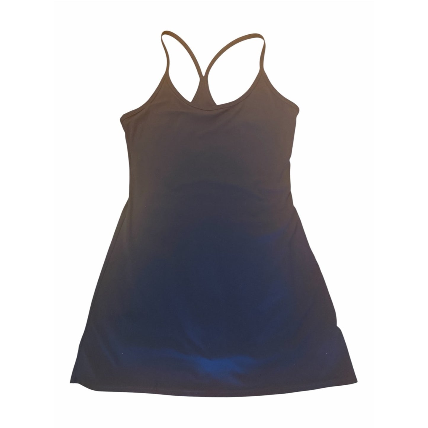 Quince Ultra-Form Active Dress W/ Built In Shorts Navy Blue Tennis Dress Size S