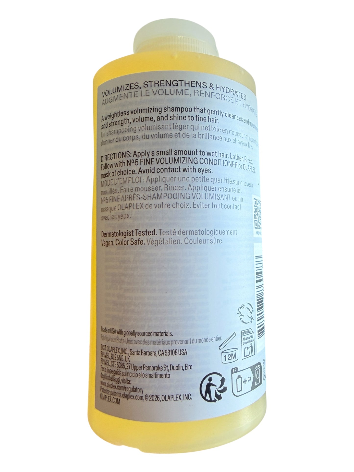 OLAPLEX No.4FINE Bond Maintenance Volumizing Shampoo 8.5 oz 2-Pack NEW