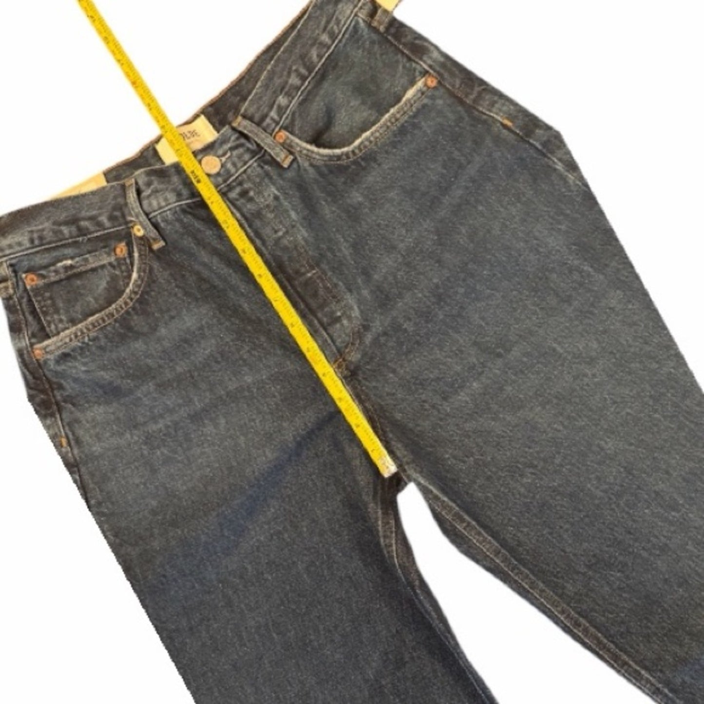 AGOLDE High-Rise Wide-Leg Jeans Button Up | NWT | Sold at Tuckernuck Size 29