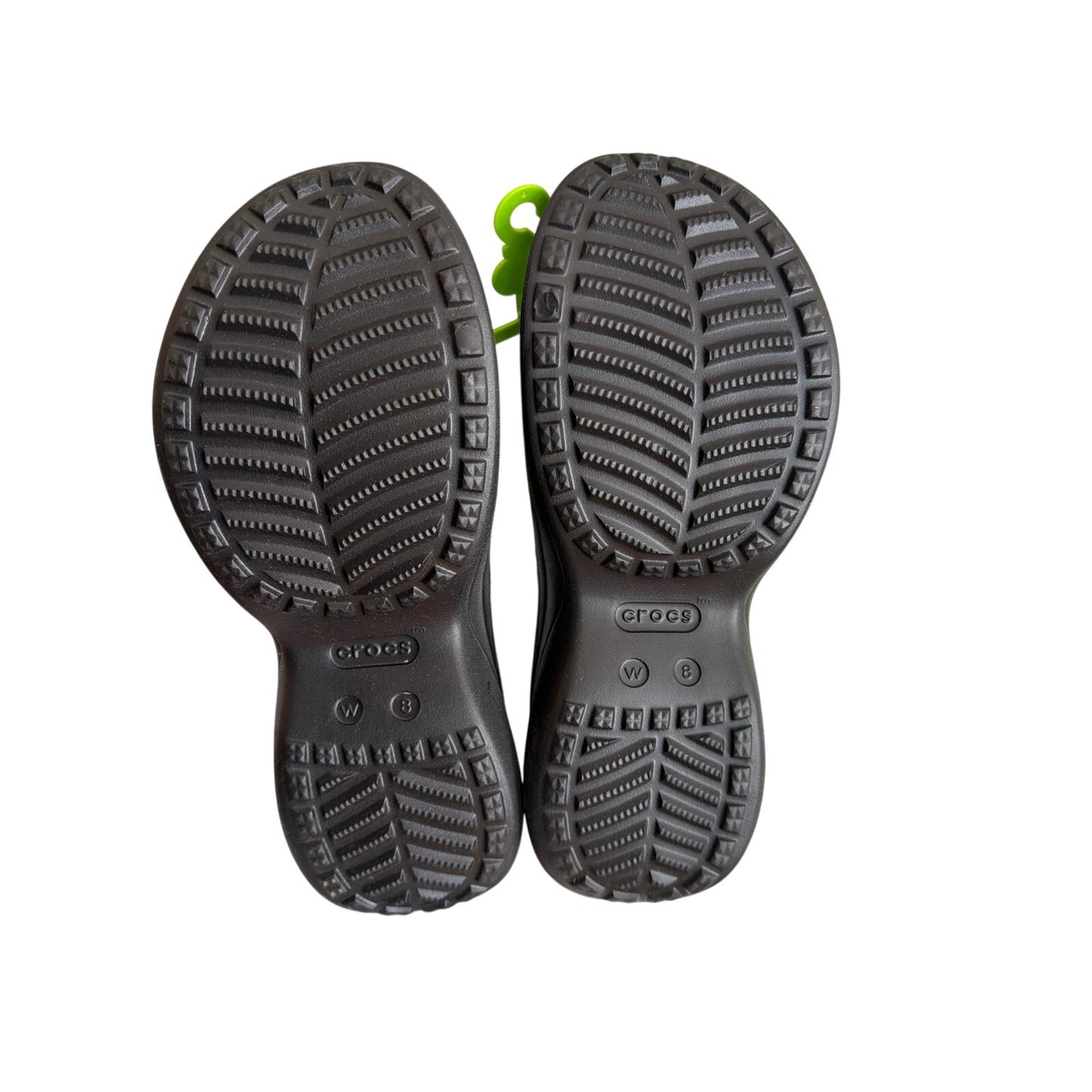 CROCS Bae Slide in black Women's Size 9 NIB