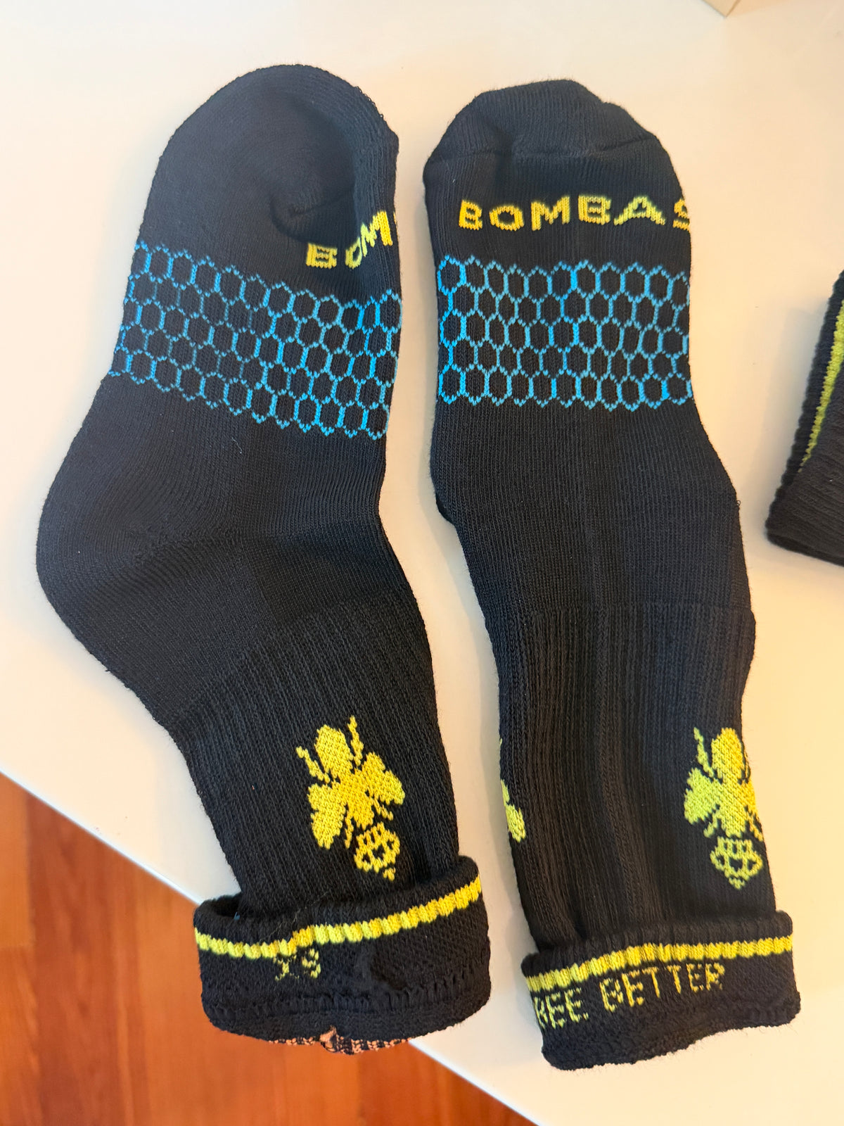 Bombas Crew Socks XS 3-Pair Pack – Black Cushioned Socks Women’s 4-6