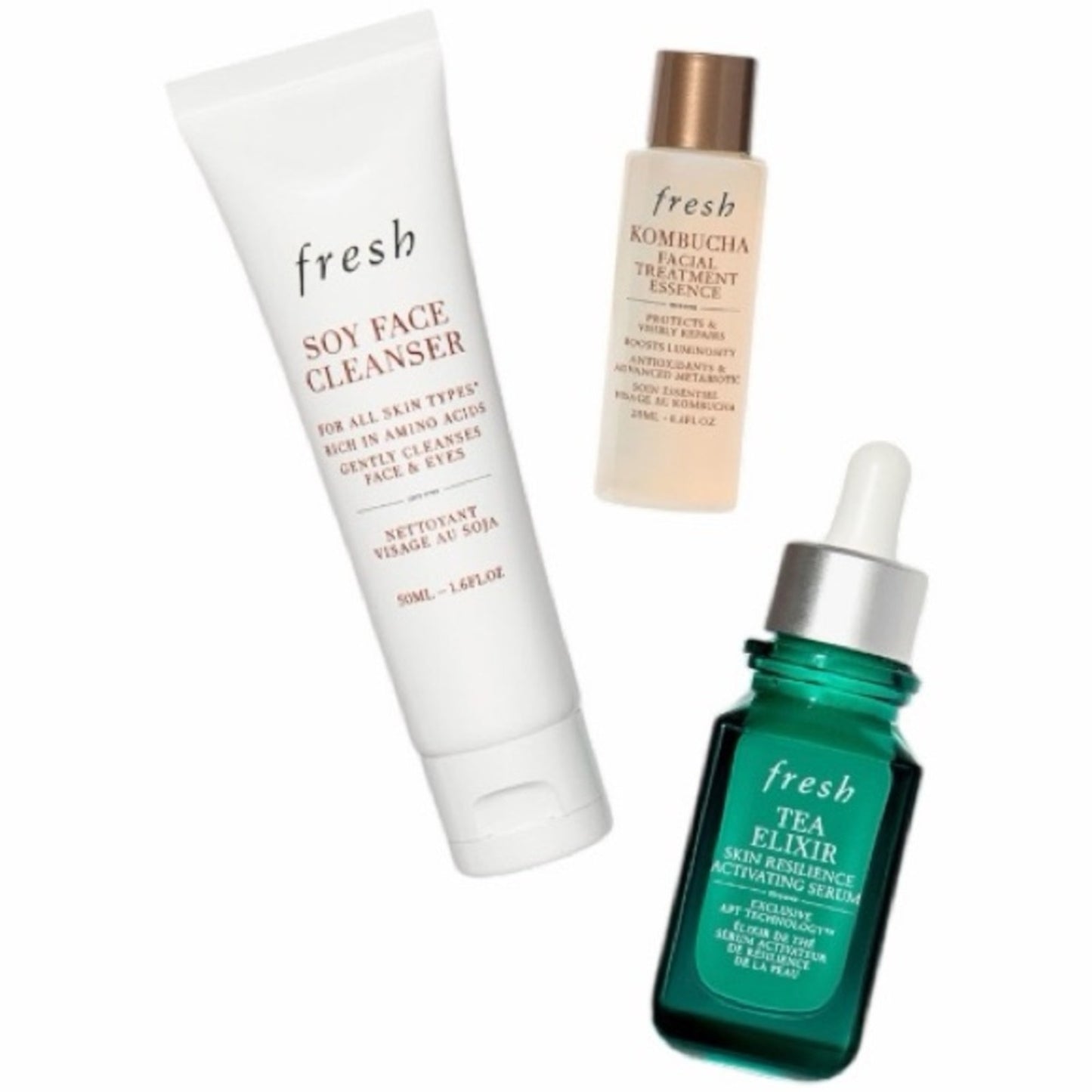 Fresh Skincare Set-Luminous, Resilient Skin Ritual
Sealed In Box