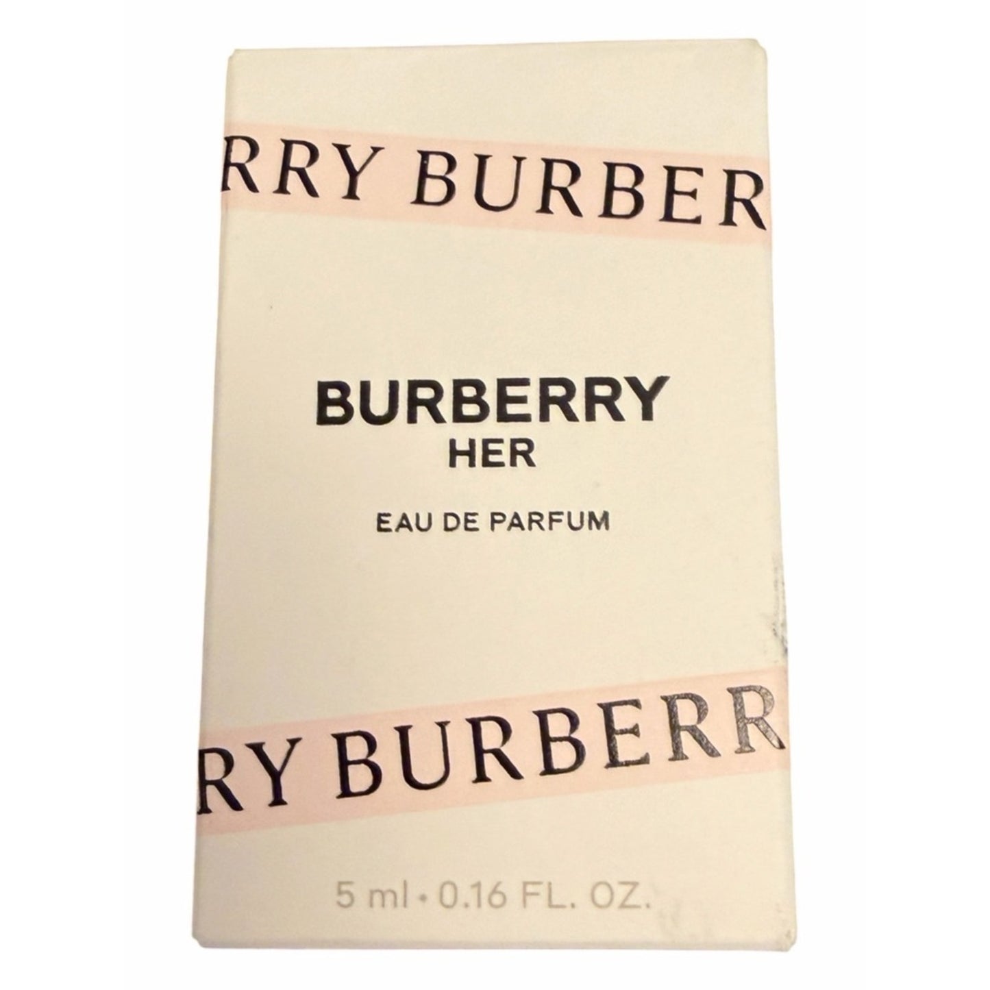Burberry Her Mini Perfume 5ml + Burberry Compact Mirror Gift Set NIB