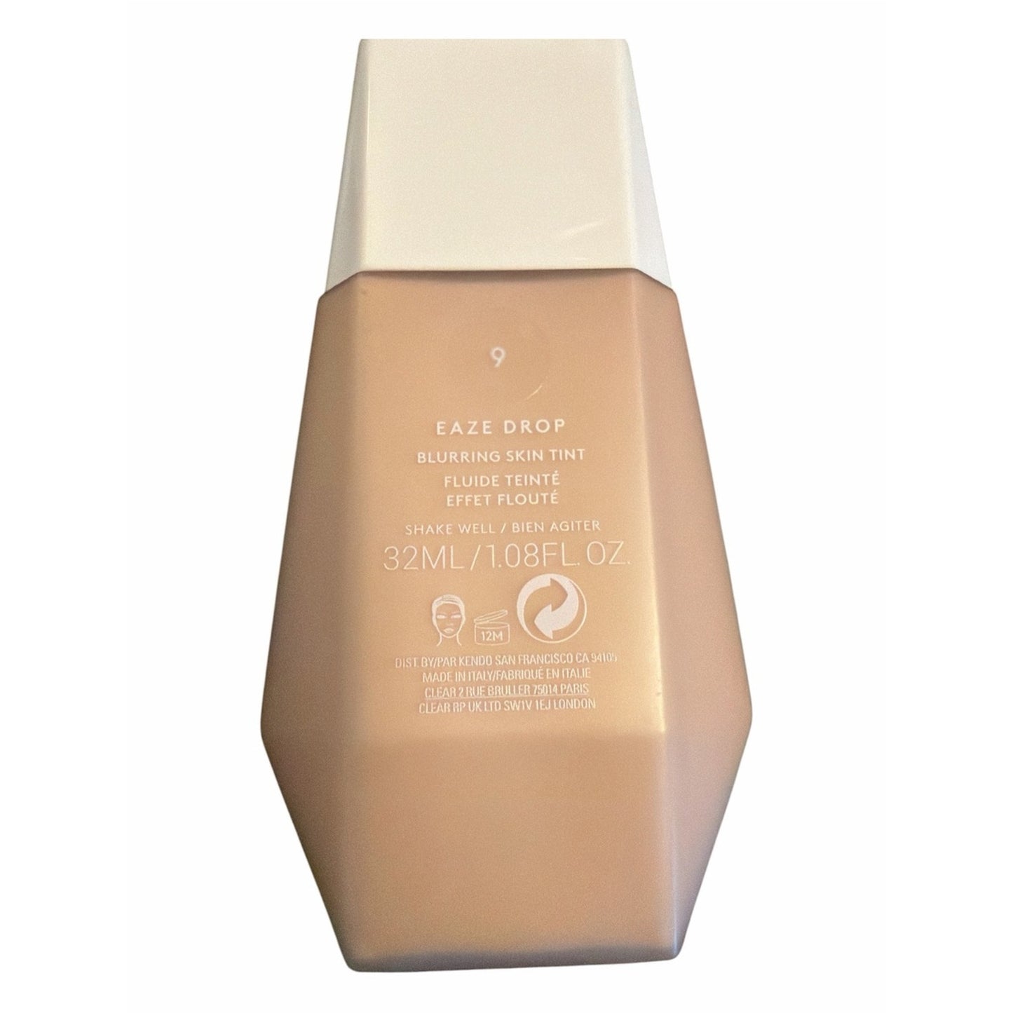 Fenty Beauty Eaze Drop Blurring Skin Tint Shade 9 NIB Full Size 32ml