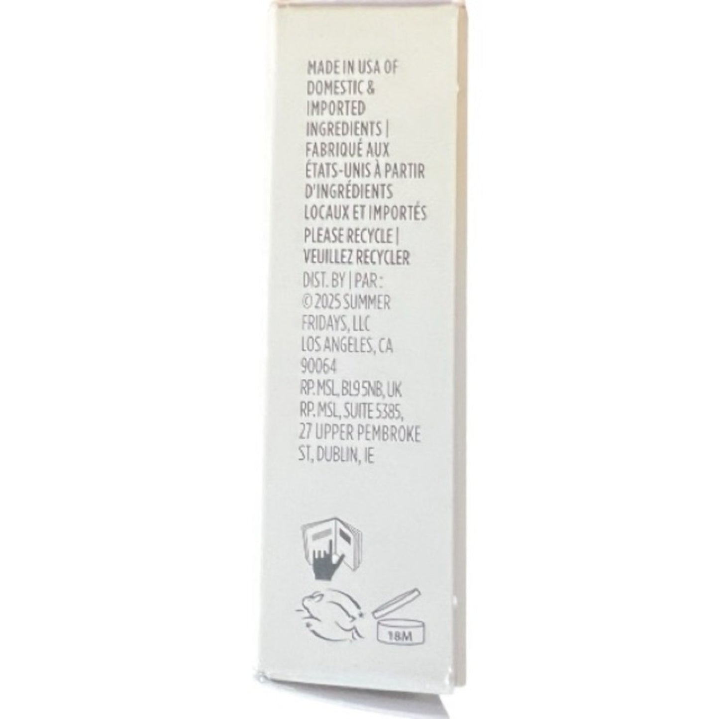 Summer Fridays Blush Butter Balm - “Pink Sunset” NIB Full Size 0.08 oz.