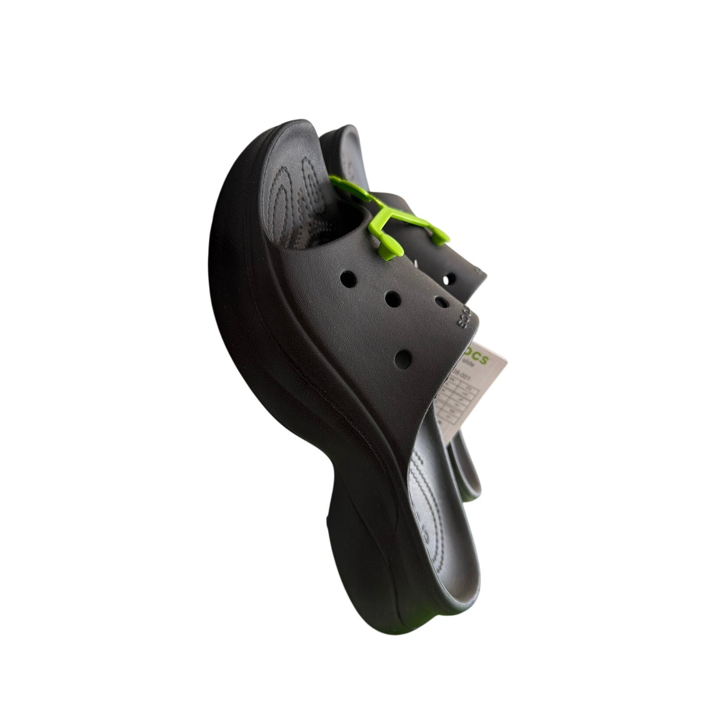 CROCS Bae Slide in black Women's Size 9 NIB