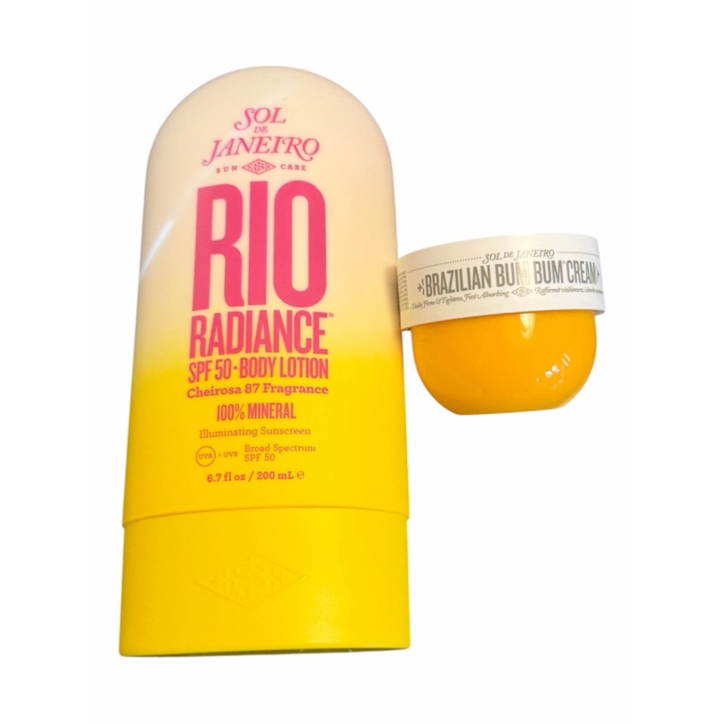 Sol de Janeiro Bum Bum Cream + Rio Radiance SPF 50 Set