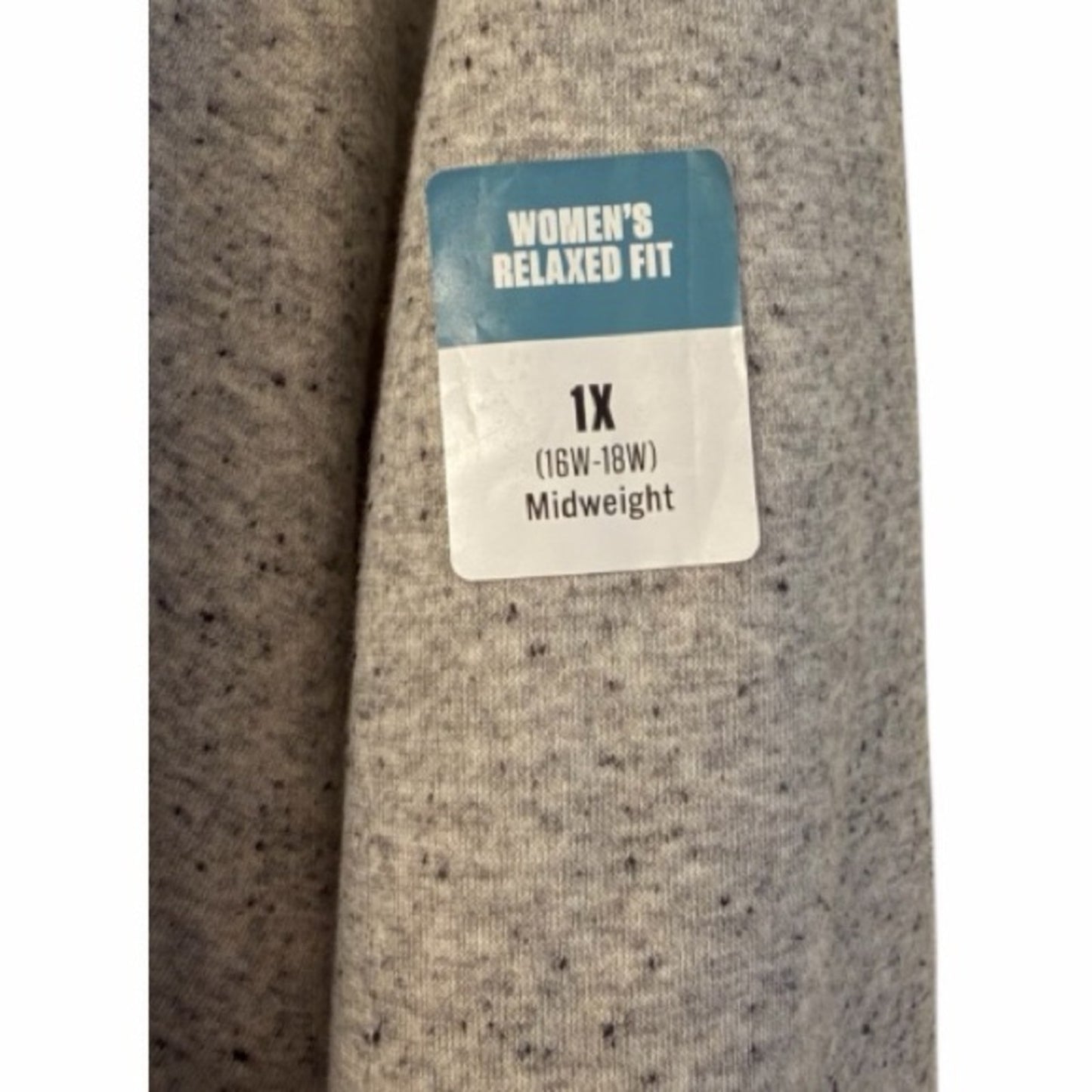 Carhartt Women's 1XL Sherpa Lined Full Zip Hoodie Jacket Gray NWT