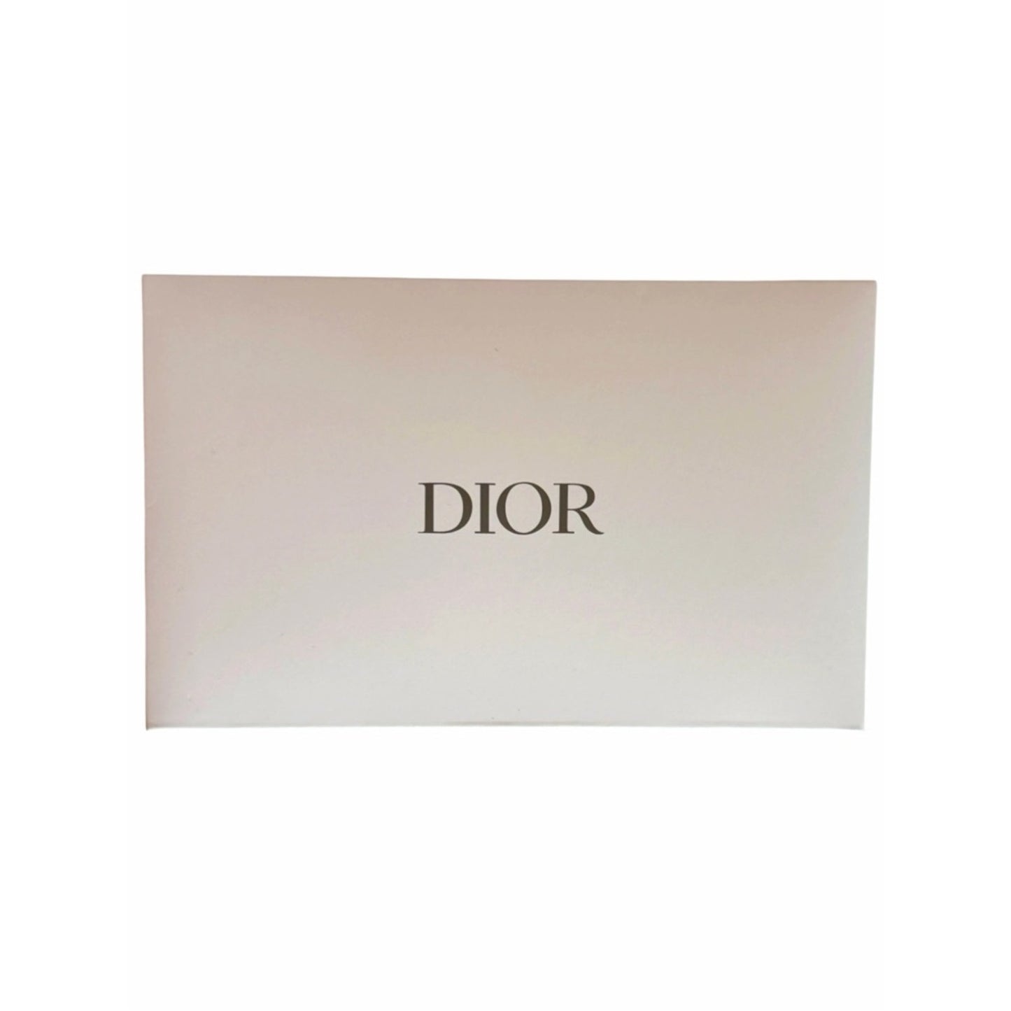 Authentic Dior butterfly embroidered cosmetic  mesh pouch w/Gold Logo NIB