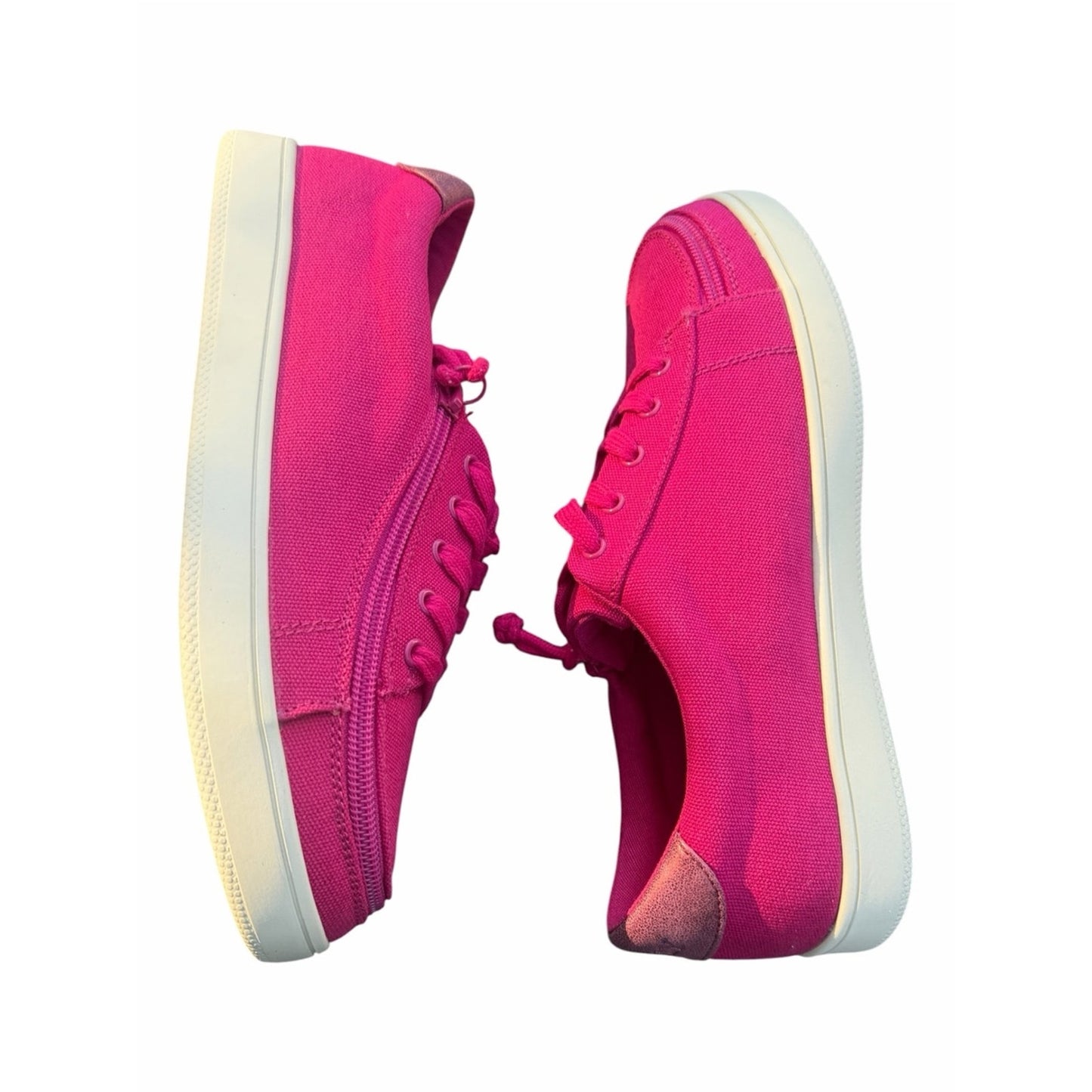 Billy Footwear Orchid Sneakers Women’s Size 7.5 NIB Adaptive Zip Shoes & Laces