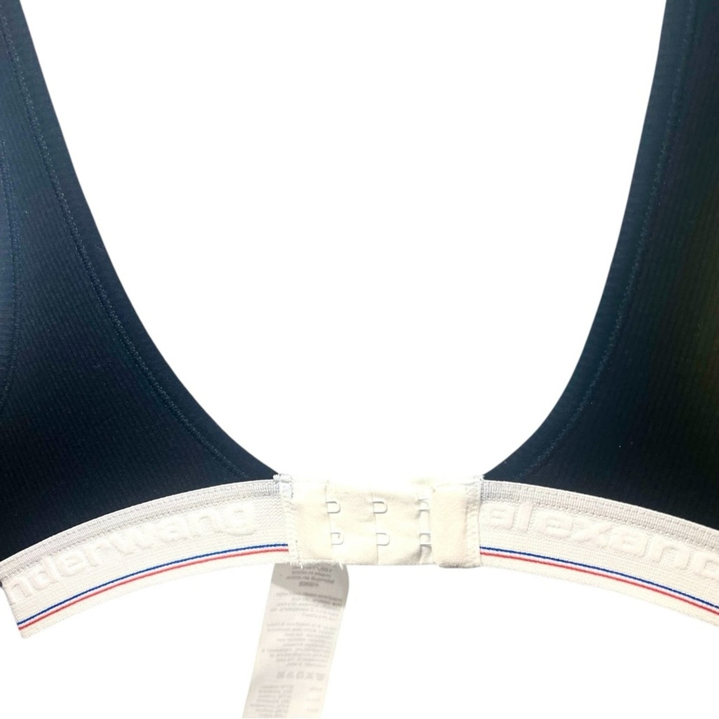 Alexander Wang Black Ribbed Women's Bralette women’s Size x small . New