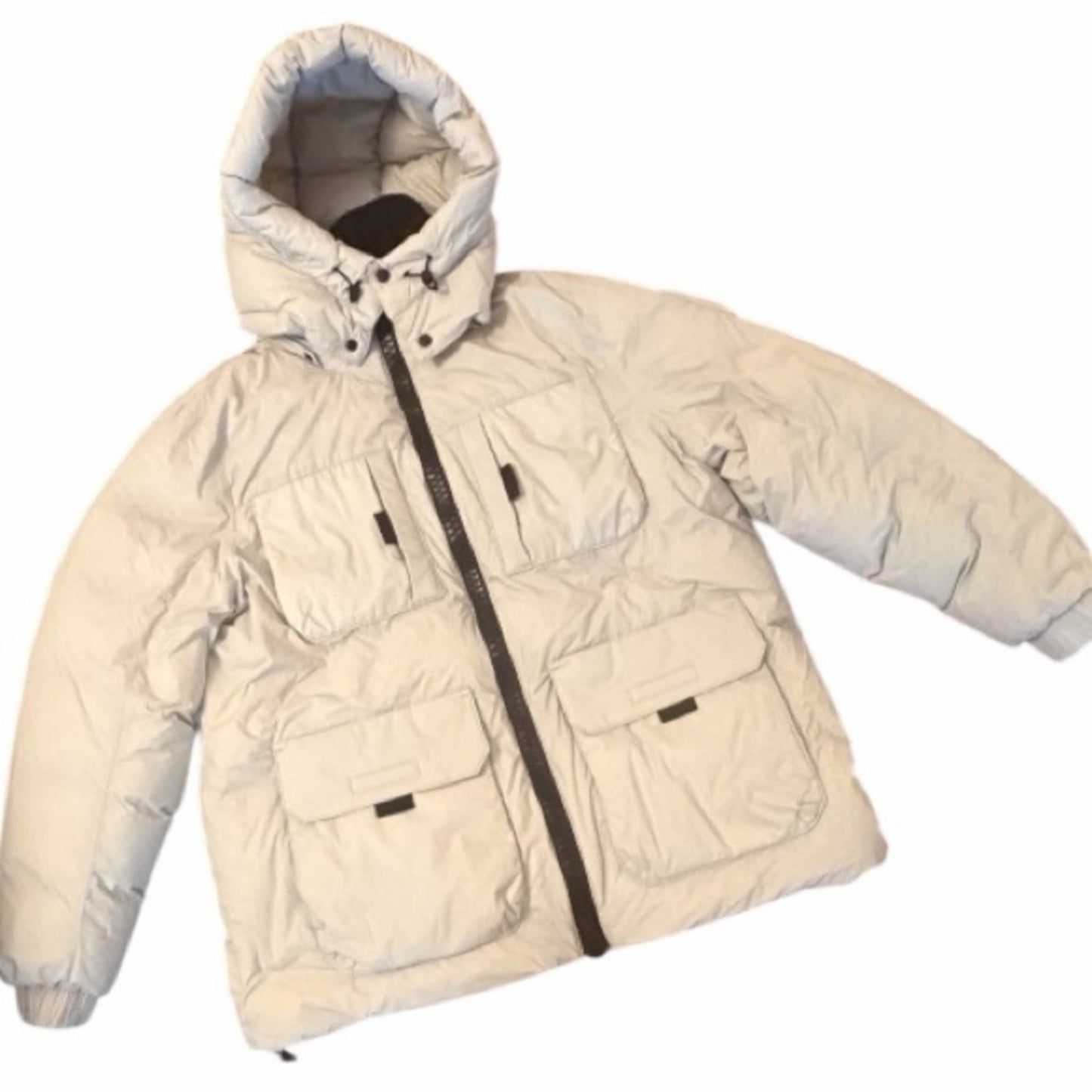 Men’s Moose Knuckles Down Parka - Stone - (XXL) Fits Like XL -New With Tags