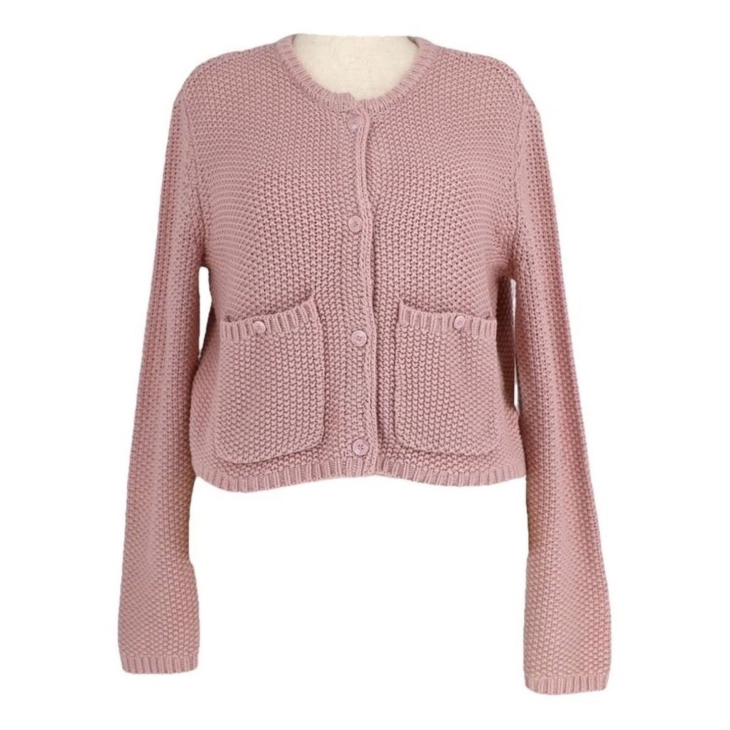 NWT Splendid Andrea Cotton Candy Long Sleeve Cardigan XL